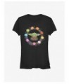 Star Wars The Mandalorian Galaxy Macarons Girls T-Shirt $6.63 T-Shirts
